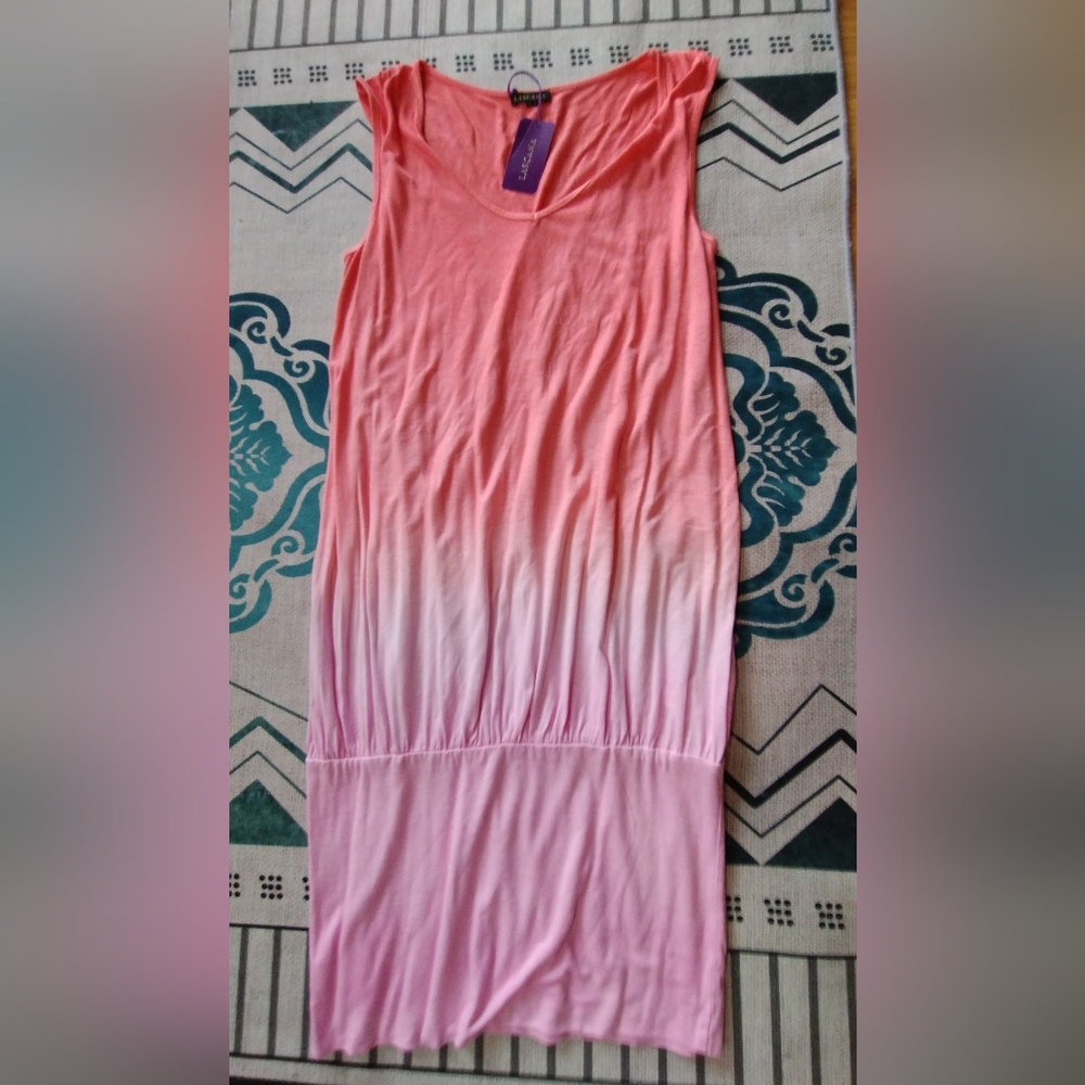 NWT Lascana Small Pink Ombre Dress